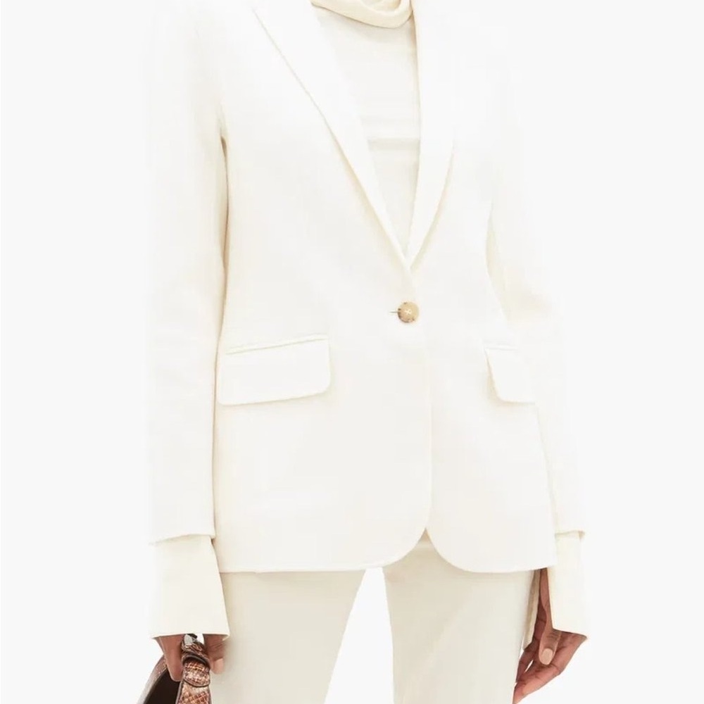 LAUREN RALPH LAUREN Elegant Cream Blazer SIZE 8